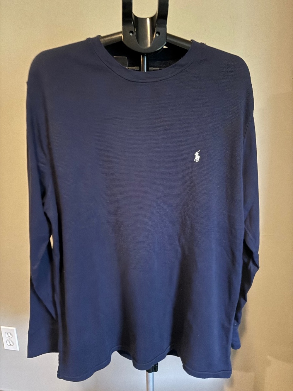 Men’s Polo Ralph Lauren Waffle Long Sleeve T-Shirt